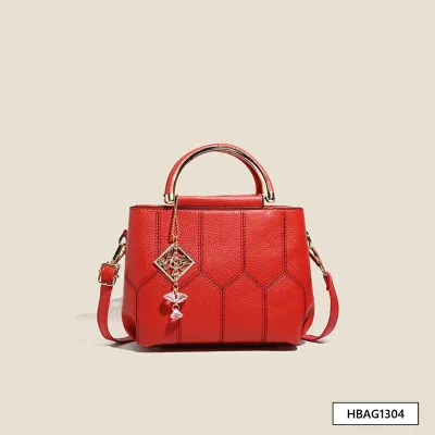 CRIMSON LUXE WOMEN'S HANDBAG